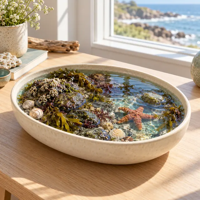 Desktop Tide Pool: A little shore between the things to do.